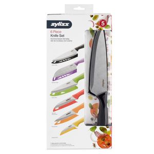 6pc Stainless Steel Knife Set